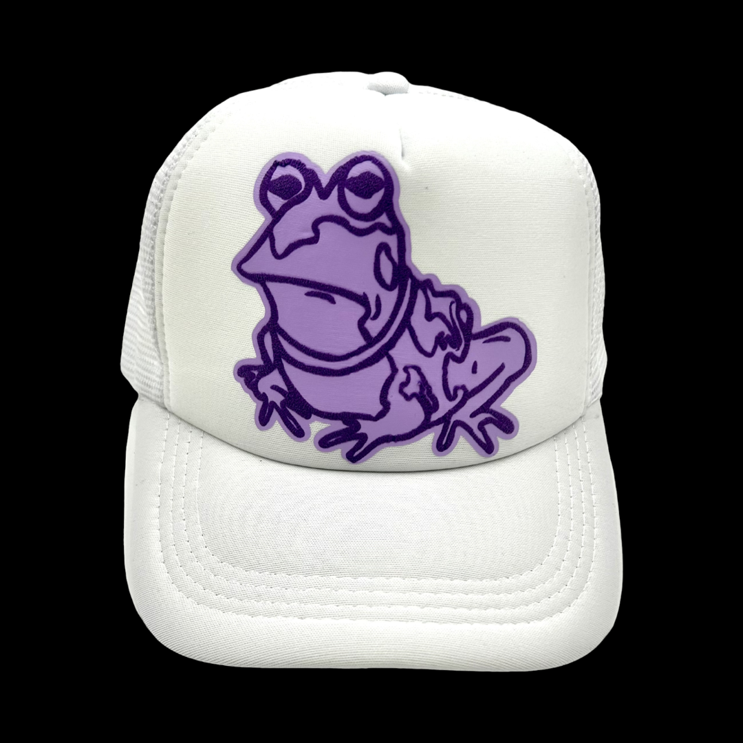 TCU Puff Vinyl Hat- Hypnotoad Trucker Hat