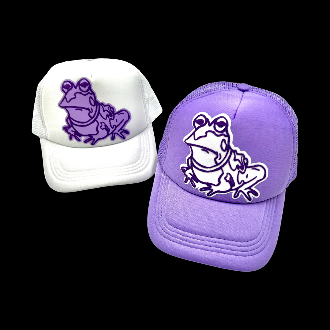TCU Puff Vinyl Hat- Hypnotoad Trucker Hat