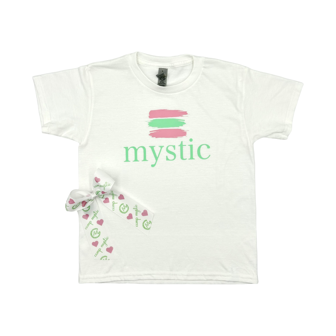 Camp Shirt- White Swoosh Camp Mystic