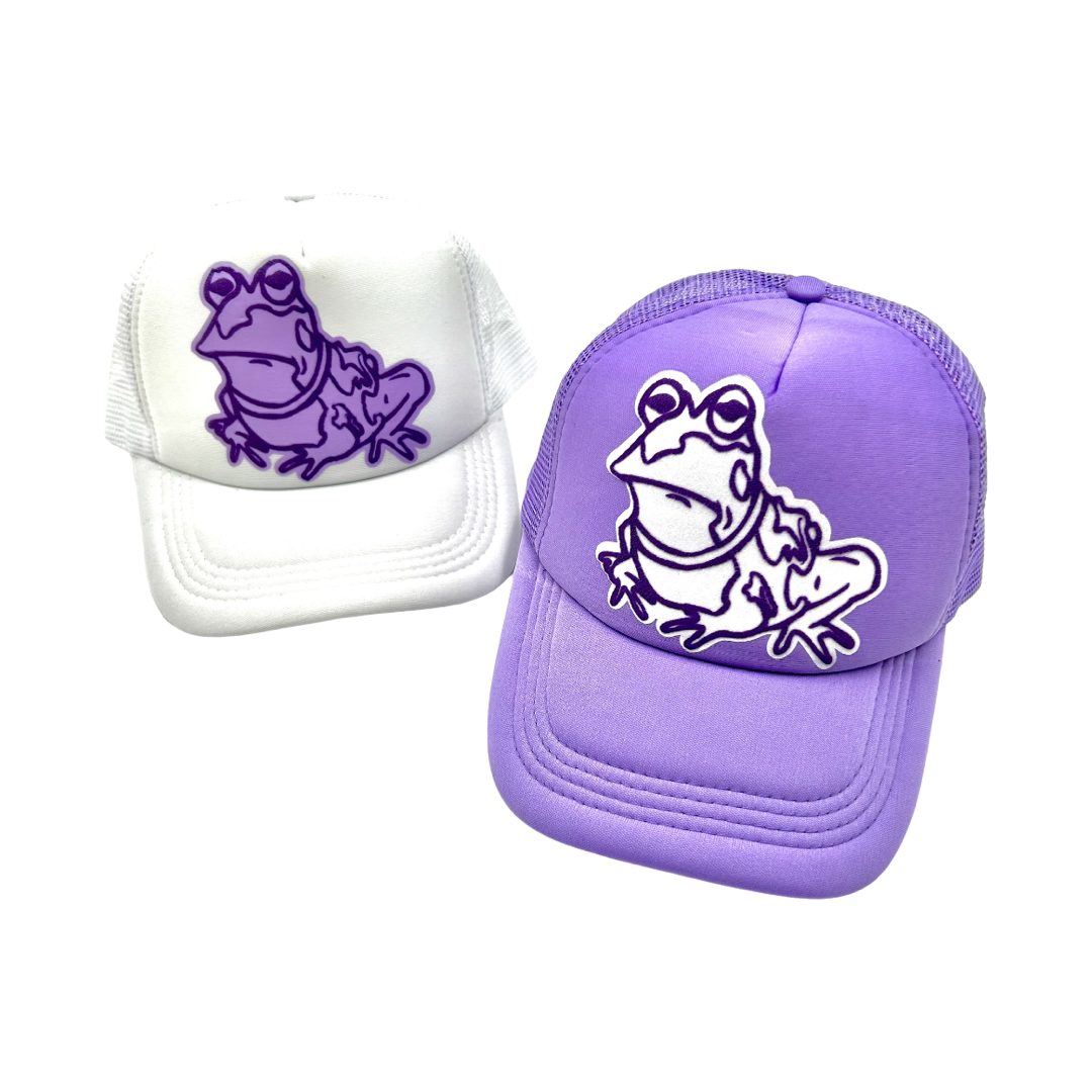 TCU Puff Vinyl Hat- Hypnotoad Trucker Hat