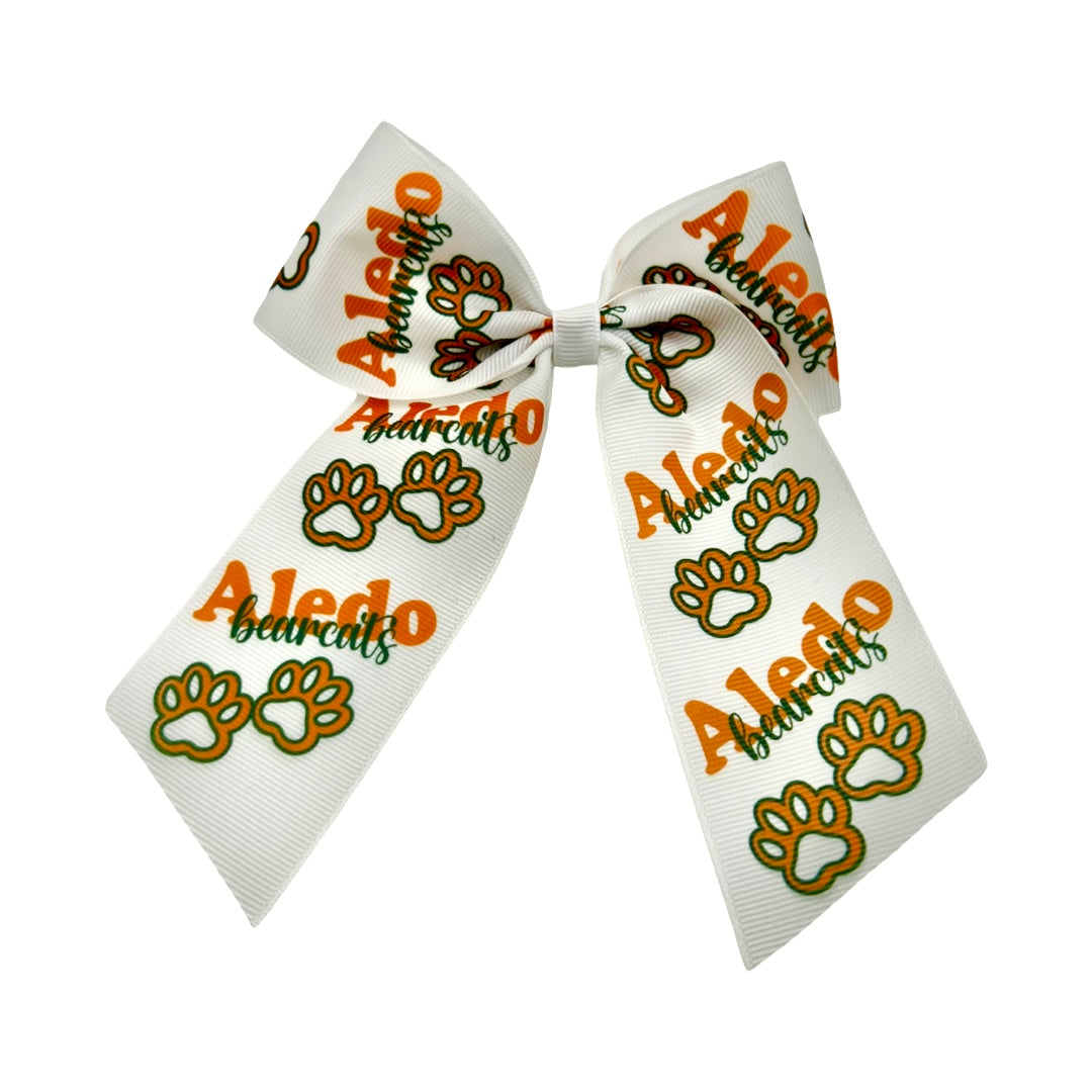 Aledo School Spirit Hair Bow