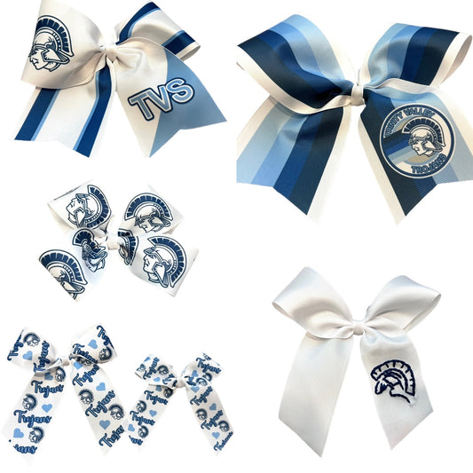 Trinity Valley Small School Spirit Hair Bow