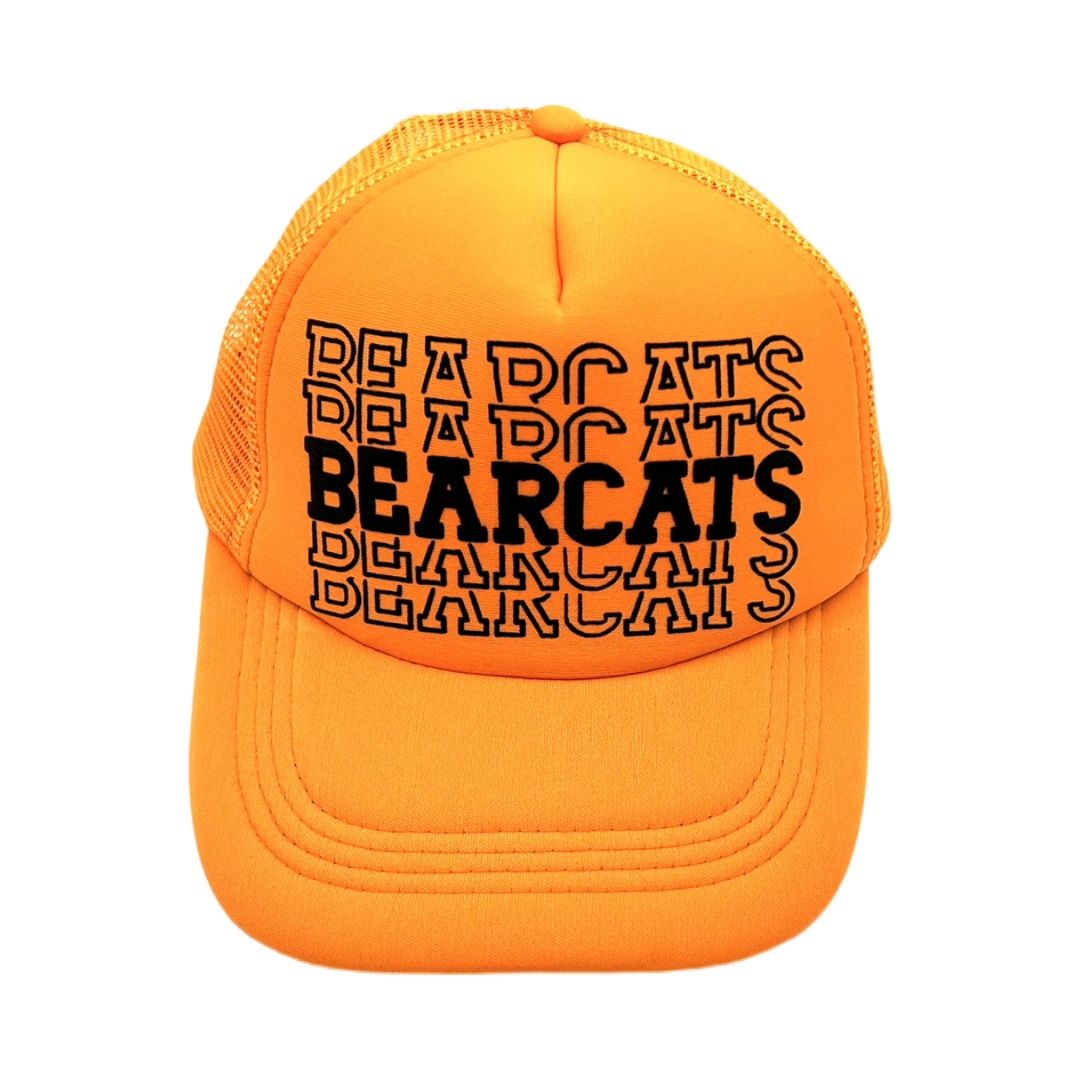 Aledo Layered Bearcats Puff Vinyl Trucker Hat