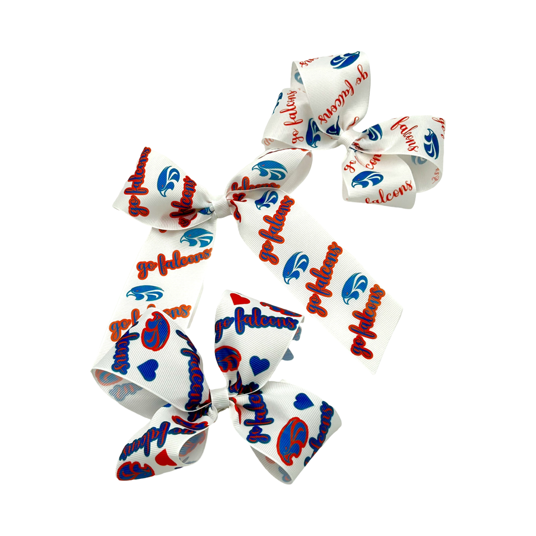 Country Day Small School Spirit Hair Bow
