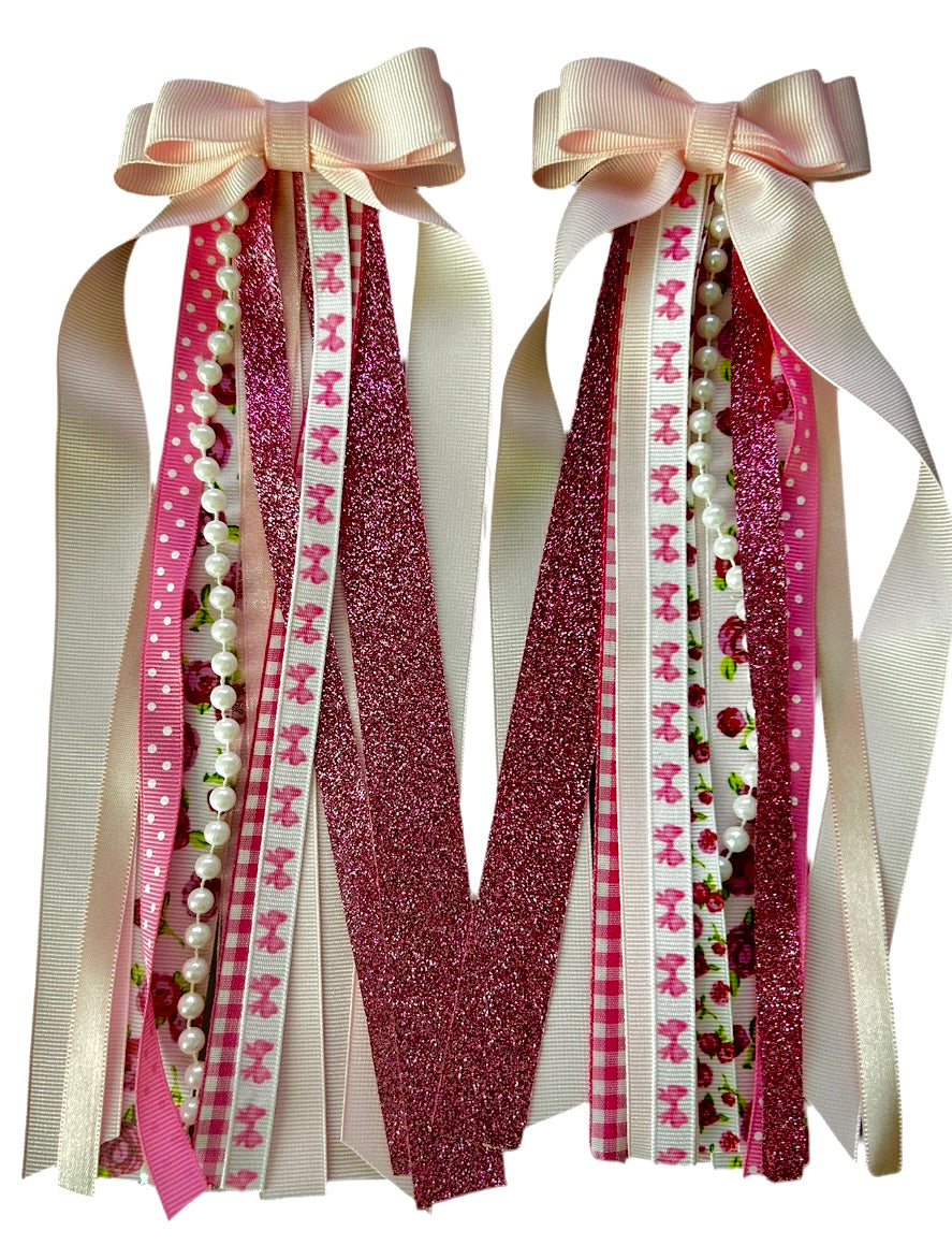 Boot Bows- Love Shack Fancy Pink