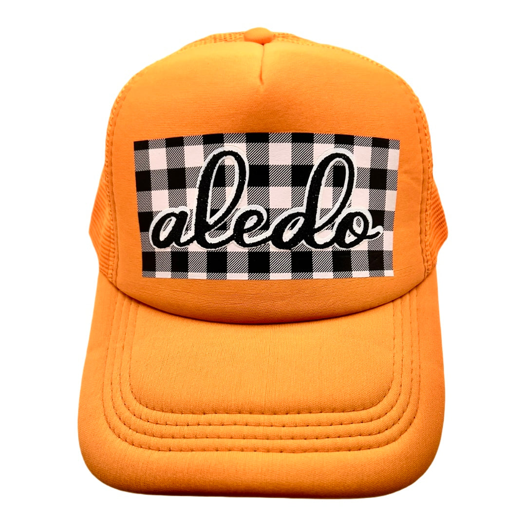 Aledo Block Vinyl Trucker Hat