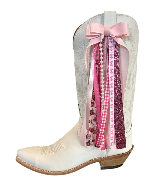 Boot Bows- Love Shack Fancy Pink