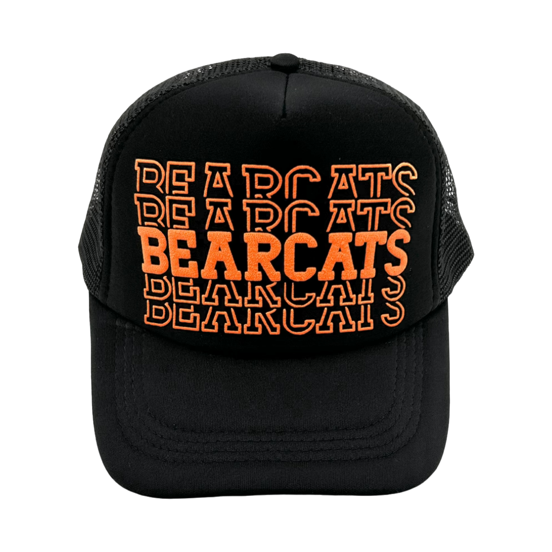 Aledo Layered Bearcats Puff Vinyl Trucker Hat