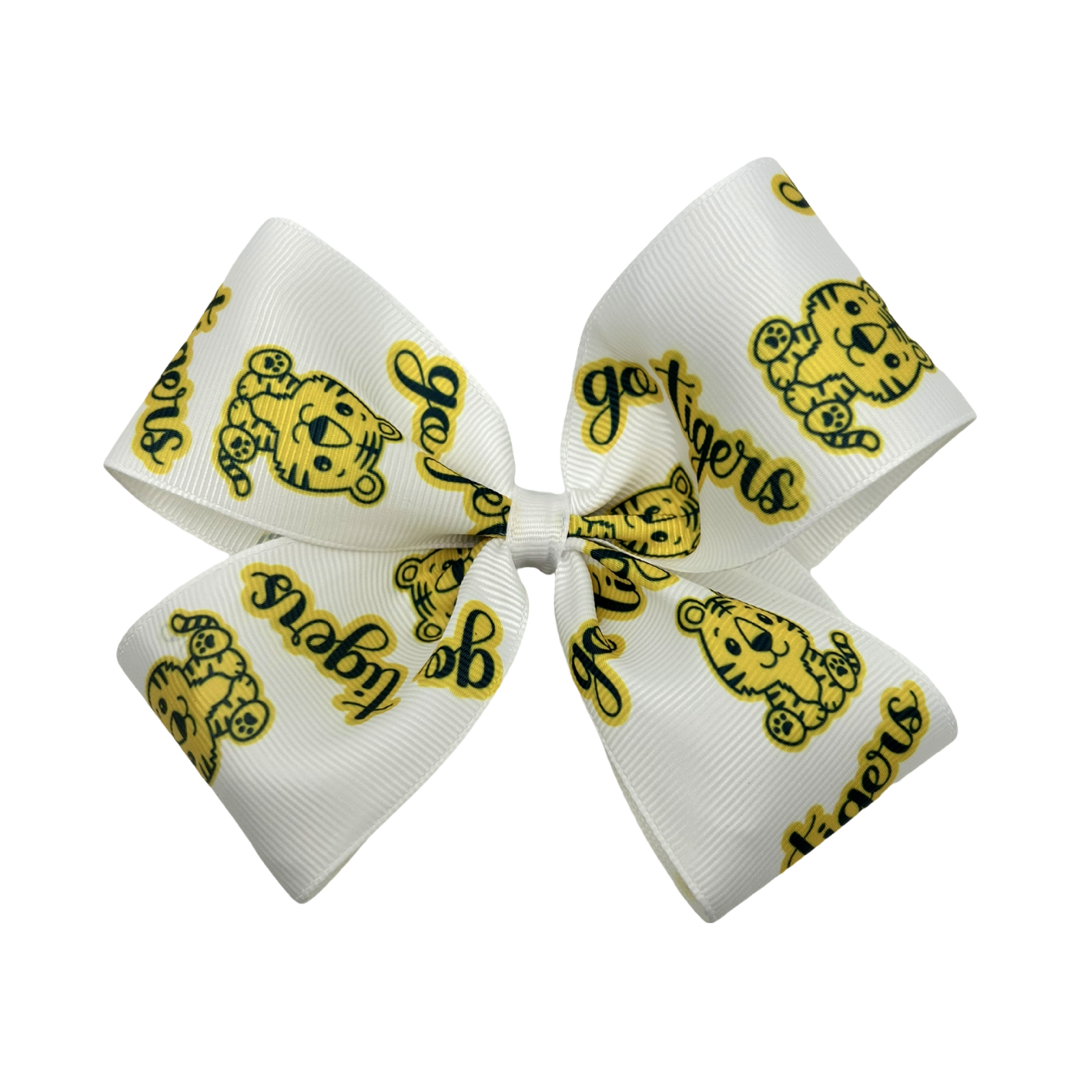 Tanglewood Medium White Baby Tiger Bow