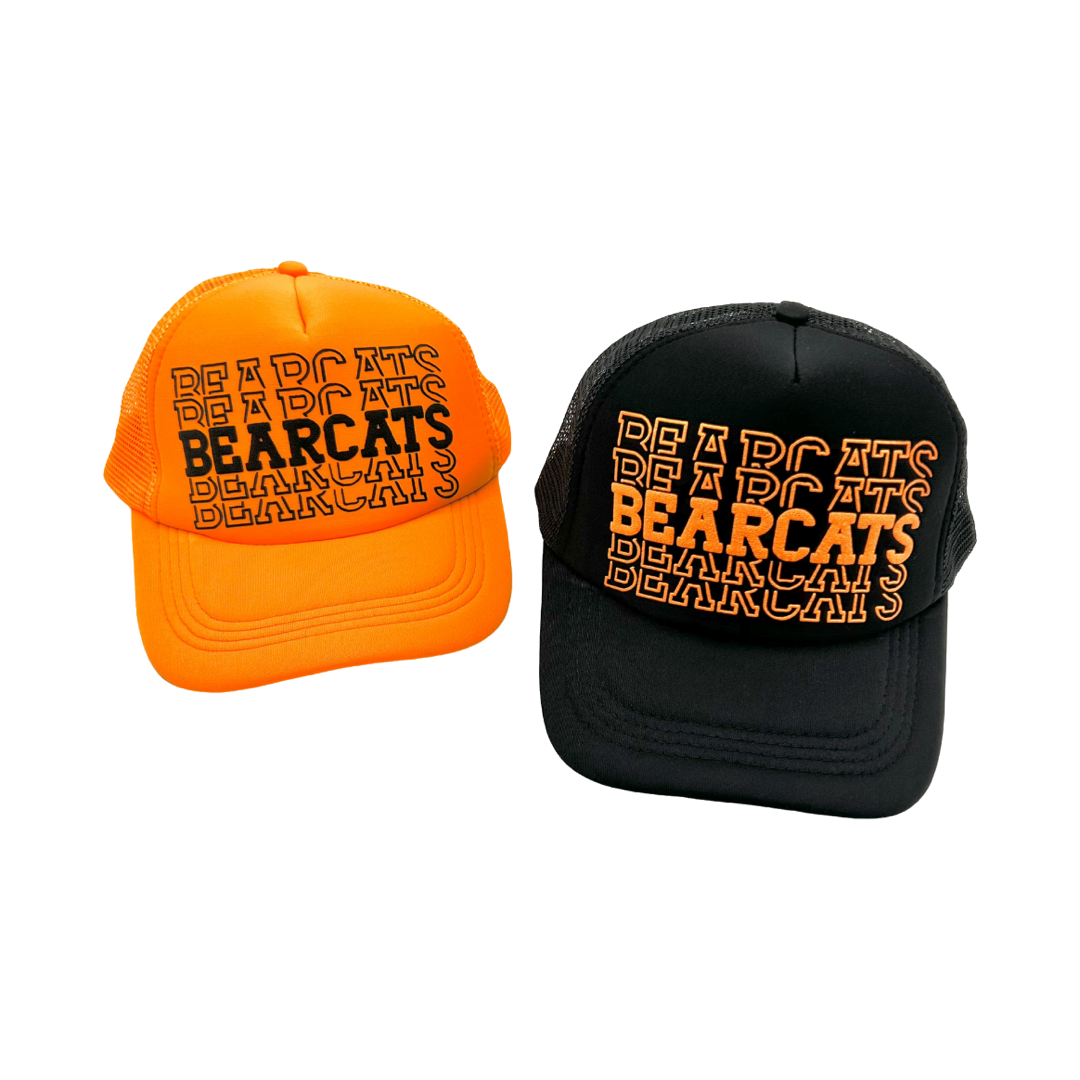Aledo Layered Bearcats Puff Vinyl Trucker Hat