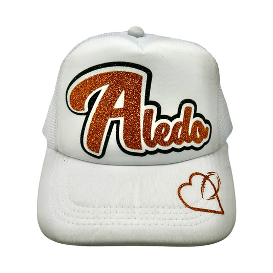 Aledo Triple Layer Glitter Trucker Hat