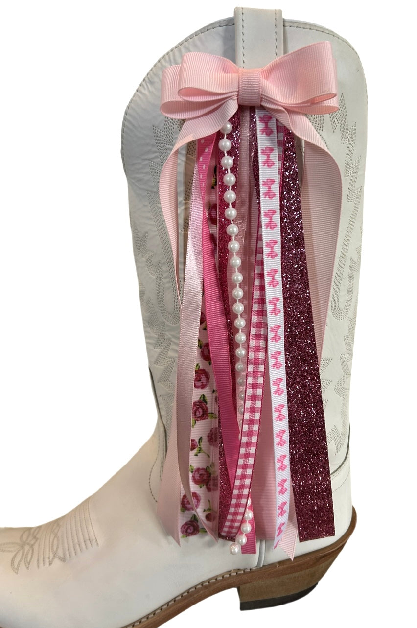 Boot Bows- Love Shack Fancy Pink