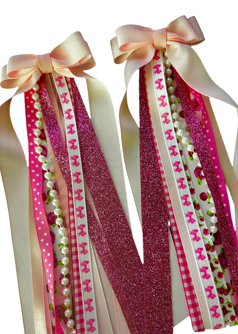 Boot Bows- Love Shack Fancy Pink
