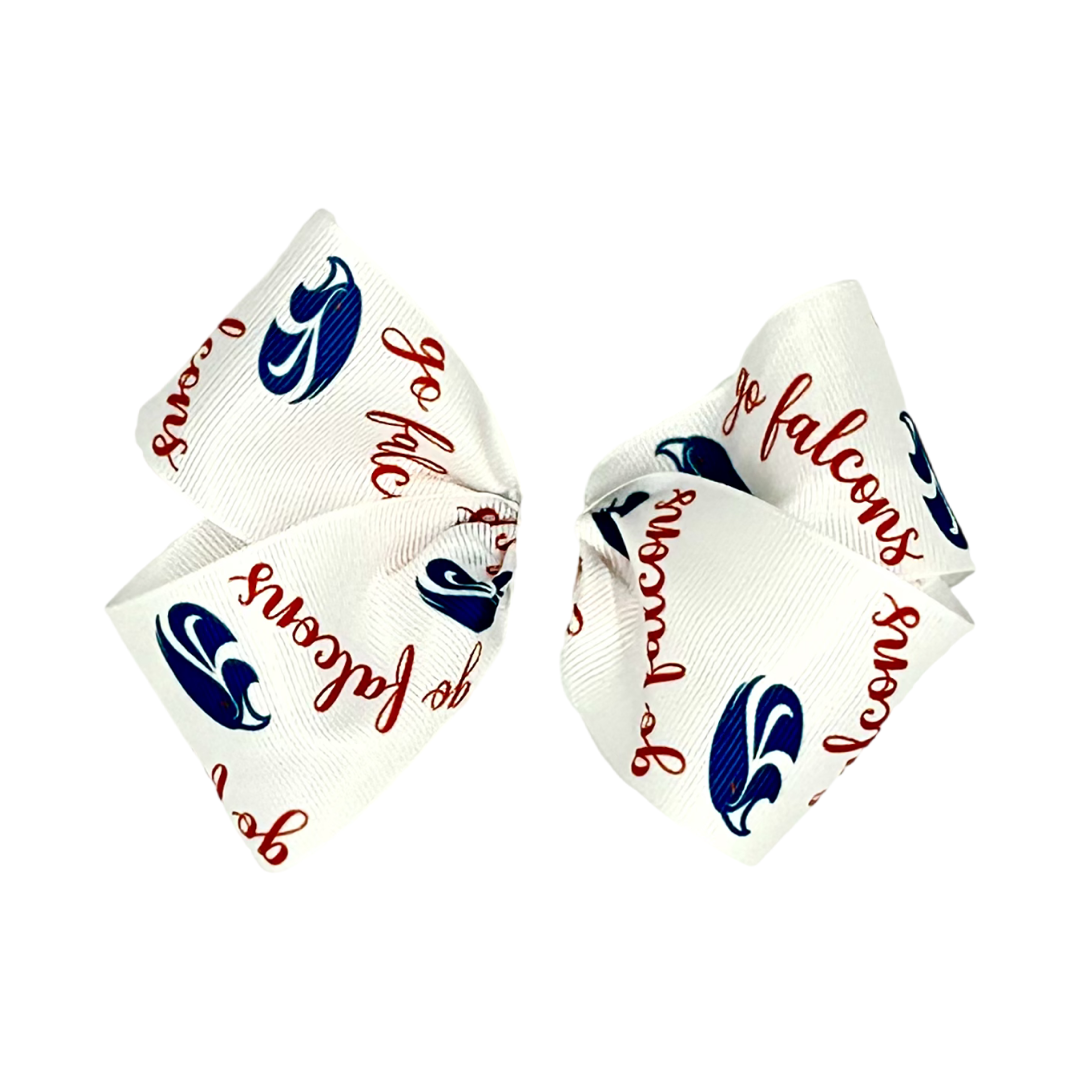 Country Day Small School Spirit Hair Bow
