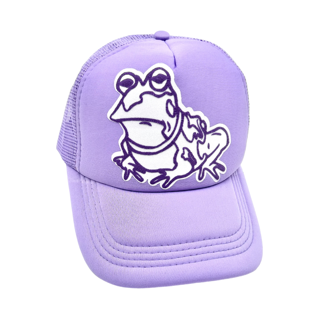 TCU Puff Vinyl Hat- Hypnotoad Trucker Hat