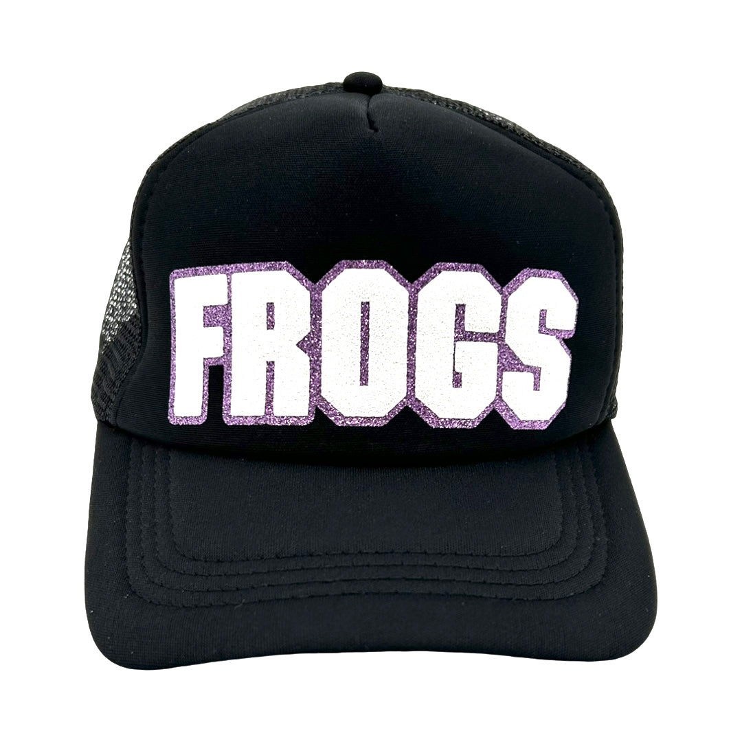TCU Frogs Layered Puff Vinyl Trucker Hat