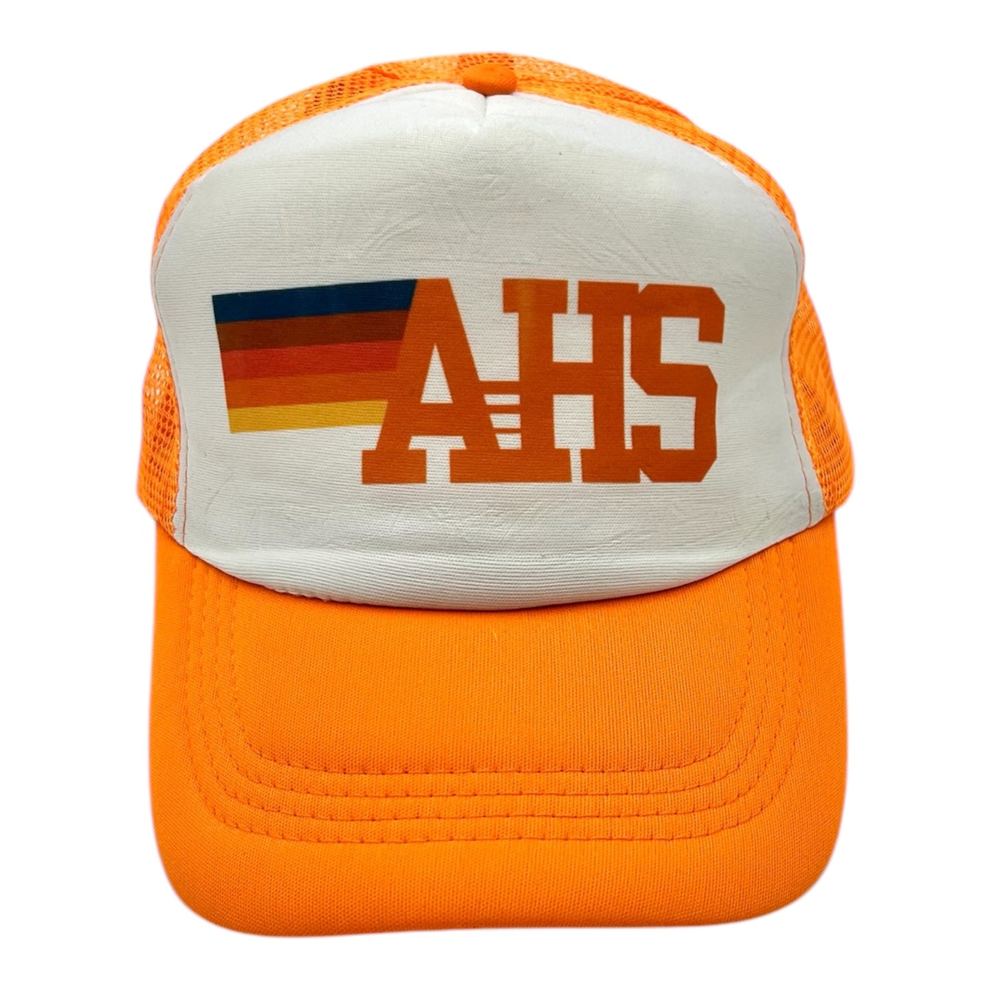 Aledo AHS Stripe Sublimation Trucker Hat